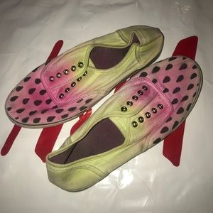 Watermelon custom shoes